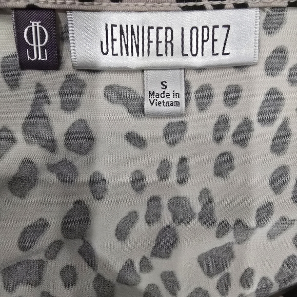 Jennifer Lopez Leopard Body-con Dress Size Small. - Picture 3 of 4
